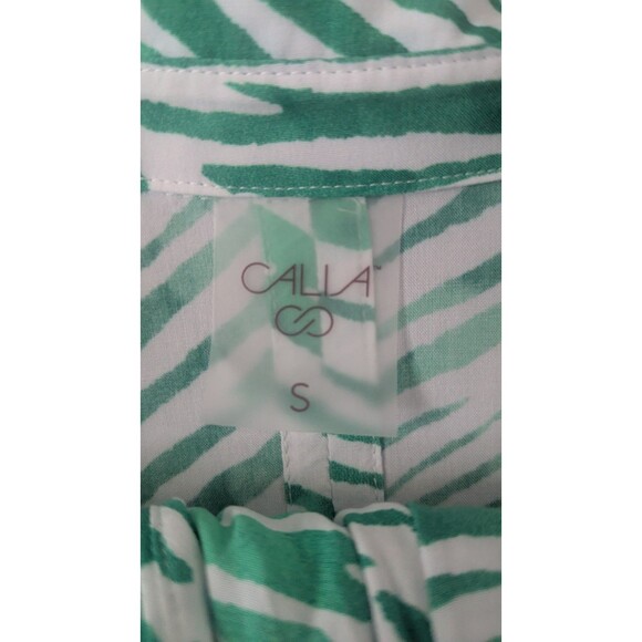 Calia 2-Piece Resort Swim Cover Up Sm Long Sleeve Oversized Top + XS Shorts Set - Picture 6 of 8